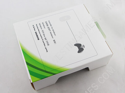 2-in-1 2.4g Wireless Controller with Receiver for XBOX 360 and PC Computer - Black - Image 2
