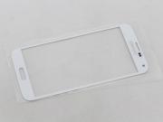 Outer LCD Screen Lens Top Touch Glass Replace for Samsung Galaxy S5  i9600 - White (Original)