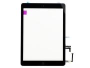 Original New Touch Screen Glass Digitizer Assembly with Home Button for iPad Air - Black (A)