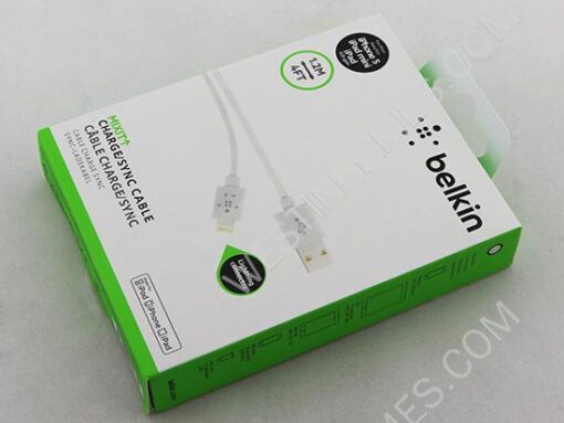 1.2m Belkin Lightning Charging Data Sync Cable for iPhone 5/5S iPad Mini - 6 Colors - Image 3