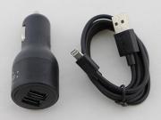 Belkin 1.2m Dual USB 2.1A Car Charger with Lightning Data Cable for iPhone 5 5S / iPad 03