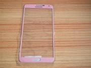 Outer LCD Screen Lens Top Touch Glass Replace for Samsung Note 3 N900 - Pink (Original)