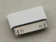 Micro to 30Pin Connector Cable-Free Adapter for iPhone 4/4S iPad2/3 -White (OEM A+) 02