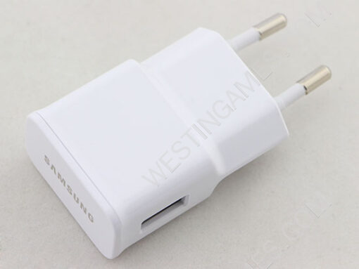 OEM 2A EU AC Adapter Wall Charger + USB Data Sync Cable for Samsung Galaxy N7100 S4 S5 - White (A+) - Image 2