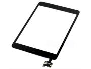 Touch Screen Digitizer Assembly with Home Button and IC Conector Chip for iPad Mini - Black (OEM A+)