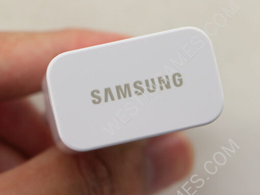 OEM 2A EU AC Adapter Wall Charger + USB Data Sync Cable for Samsung Galaxy N7100 S4 S5 - White (A+) - Image 5