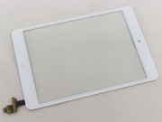 OEM Touch Screen Digitizer Assembly with Button and Soldering for iPad Mini / Retina 2 - White