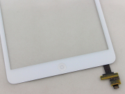 OEM Touch Screen Digitizer Assembly with Button and Soldering for iPad Mini / Retina 2 - White 02