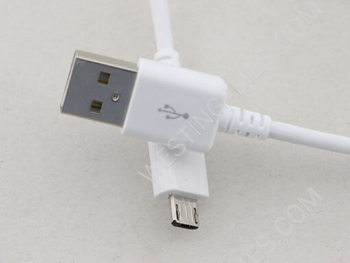 Oem USB 2.0 Data Sync Charging Cable For Samsung Galaxy S4 I9500 S3 NOTE 2 N7100 - White (A+) - Image 3