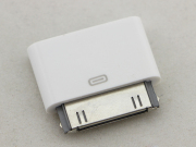 Lightning 8Pin to 30Pin Connector Cable-Free Adapter for iPhone 4 4S -White