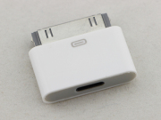 Lightning 8Pin to 30Pin Connector Cable-Free Adapter for iPhone 4 4S -White 02