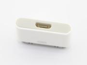 Micro to 30Pin Connector Cable-Free Adapter for iPhone 4/4S iPad2/3 -White 03