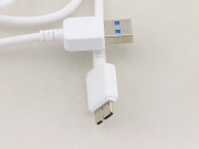 Original AC Adapter Wall Charger with USB 3.0 Sync Data Cable for Samsung Galaxy S5 NOTE III - White 03