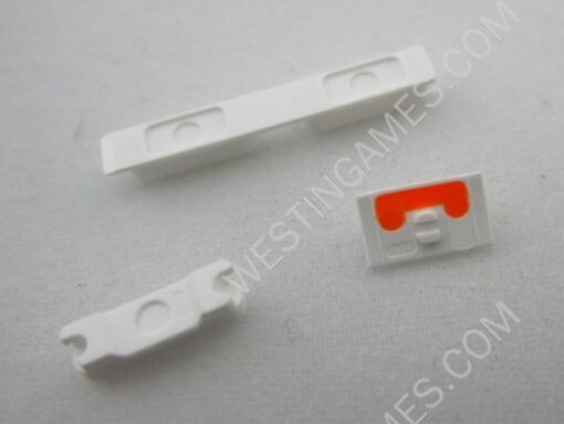 3 in 1 Replacement Power Button + Vibrate Switch + Volume Rocker Set for iPhone 5C - White - Image 2