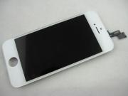 Front Lcd Screen Display with Touch Screen Digitizer Assembly for iPhone 5S - White (OEM)