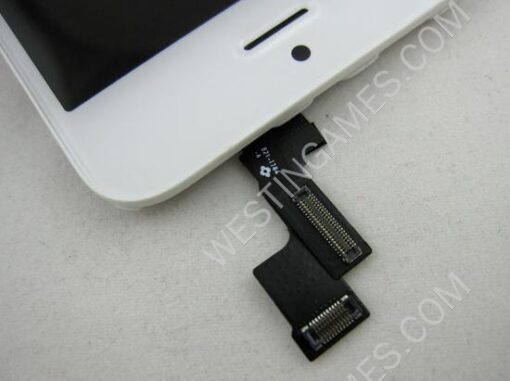 Replacement Full LCD Screen Display + Touch Digitizer Assembly for iPhone 5S - White (OEM A+) - Image 4