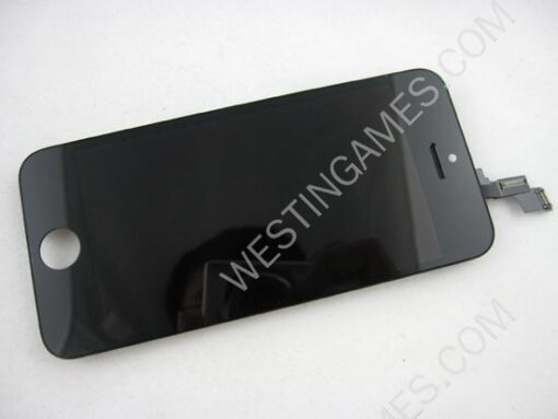 Replacement Full LCD Screen Display + Touch Digitizer Assembly for iPhone 5S - Black (OEM A+)