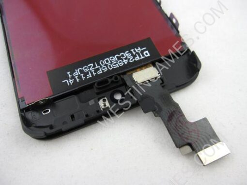 Lcd Screen Display with Touch Screen Digitizer Assembly for iPhone 5C - Black (OEM A+) - Image 2