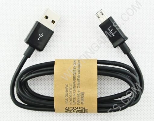 Original USB 2.0 Data Sync Charging Cable For Samsung Galaxy S4 I9500 S3 NOTE 2 N7100 - Black