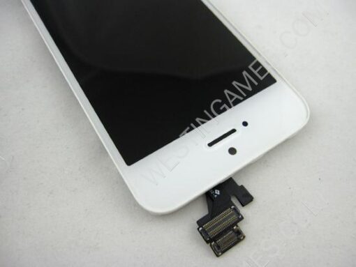 Lcd Screen Display with Touch screen Digitizer Assembly for iPhone 5 - White (Original) - Image 3