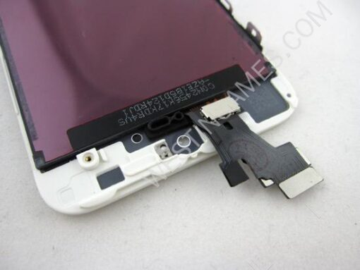 Lcd Screen Display with Touch screen Digitizer Assembly for iPhone 5 - White (Original) - Image 4