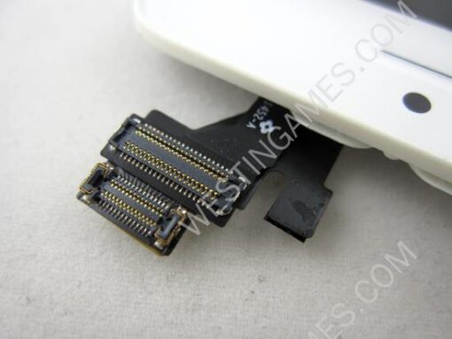Lcd Screen Display with Touch screen Digitizer Assembly for iPhone 5 - White (Original) - Image 6
