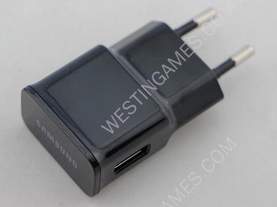 Original 1A EU AC Adapter Wall Travel Charger for Samsung Galaxy S3 i9300 S III - Black - Image 2