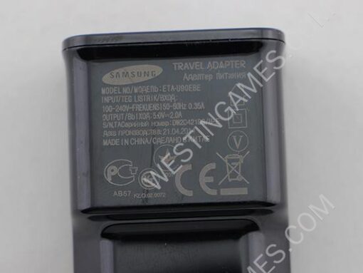 Original 1A EU AC Adapter Wall Travel Charger for Samsung Galaxy S3 i9300 S III - Black - Image 4