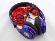 MIXR Bluetooh Wireless High Performance Headphones for Monster Beats By Dr Dre - Purple (A Grade) 02