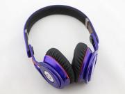 MIXR Bluetooh Wireless High Performance Headphones for Monster Beats By Dr Dre - Purple (A Grade) 03