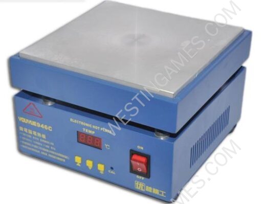 New YY-946C Electronic Hot Plate Preheat Station LCD Separator Machine 110V/220V Heat Area 200*200mm