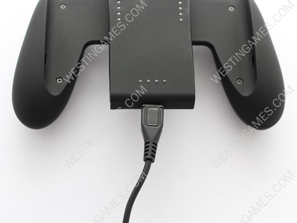 Charging Comfort Grip Stand for NS Switch Joy-con Controller - Black - Image 7