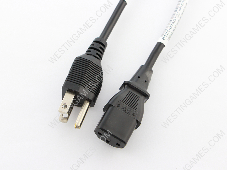 Original 5ft 3-Prong Power Cord Connecting Cable for XBOX360 XBOX ONE/PS4 Pro AC Adapter - US Plug - Image 3