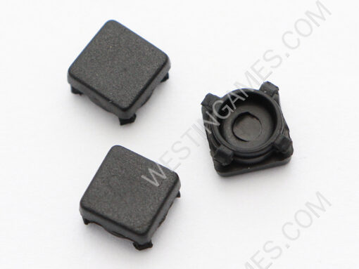 Replacement Silicone Rubber Feet 3 piece for PS3 Super Slim CECH-4000 Console - Black