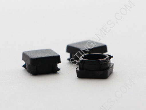 Replacement Silicone Rubber Feet 3 piece for PS3 Super Slim CECH-4000 Console - Black - Image 2