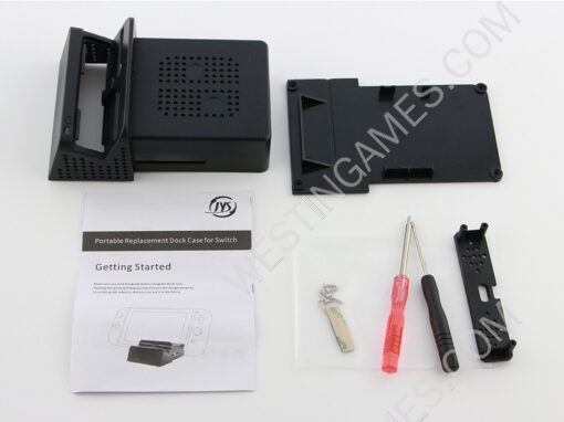 Mini Portable Replacement Dock Case Cover with Screws for NS Switch - Image 2