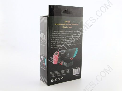 Mini Portable Replacement Dock Case Cover with Screws for NS Switch - Image 7