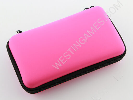 Protecting Hard Pouch Bag Carry Case for New 2DS LL/XL - Pink - Image 2