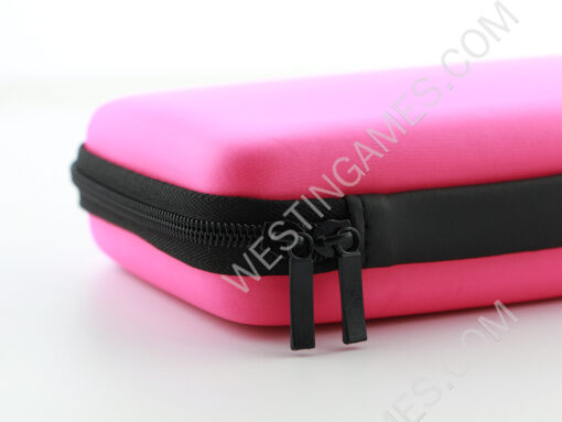 Protecting Hard Pouch Bag Carry Case for New 2DS LL/XL - Pink - Image 5