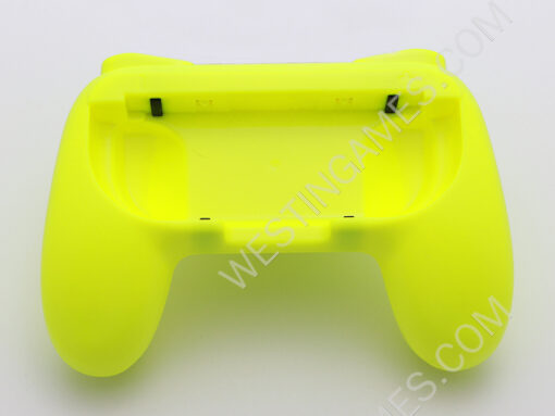 2x Controller Handle Grip for NS Switch Joy-con Controller - Neon Yellow - Image 2