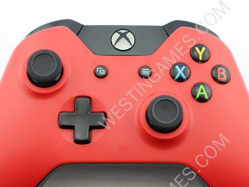 Brand New Wireless Gamepad Controller with 3.5mm Headset Jack for XBOX ONE Red-Black (OEM A) - Image 2