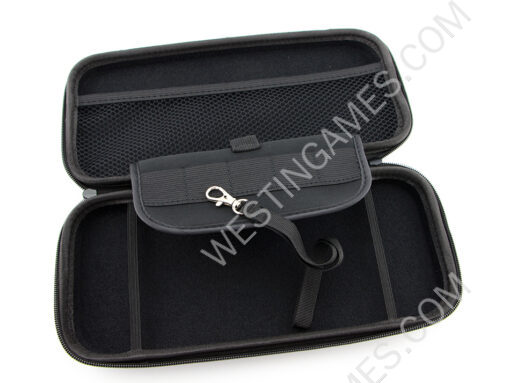 Black EVA Hard Carrying Case Travel Pouch for Nintendo NS Switch - Super Famicom Joypad - Image 4