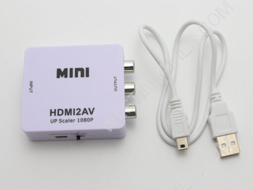 HDMI to CVBS RCA AV 1080P Mini Composite Video Converter Adapter for PS3 PS4 XBOX 360 ONE TV DVD - Image 2