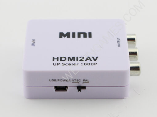 HDMI to CVBS RCA AV 1080P Mini Composite Video Converter Adapter for PS3 PS4 XBOX 360 ONE TV DVD - Image 5