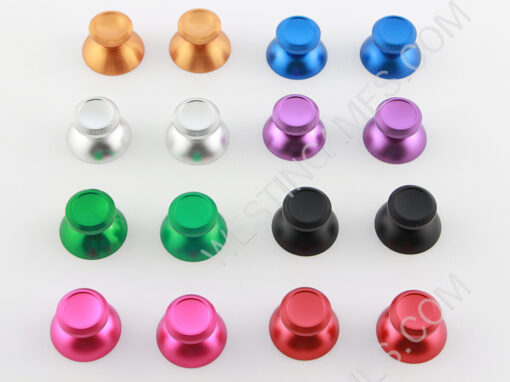 Quality B Metal Mod Joystick Analog 3D Thumbsticks 2Pcs for PS4 and XBOX ONE Controller - 8 Colors