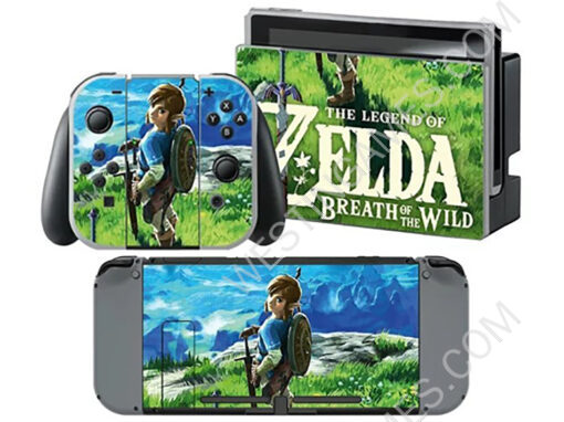 Designer Skin sticker Colourful for NS Switch System + Joy-con Controller Decal - Customs Themes