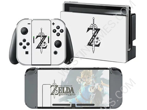 Designer Skin sticker Colourful for NS Switch System + Joy-con Controller Decal - Customs Themes - Image 3