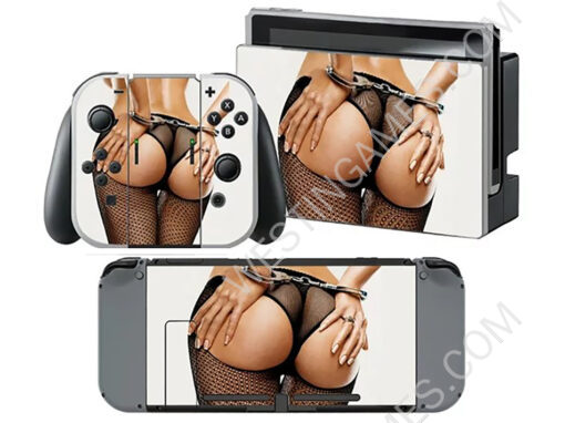 Designer Skin sticker Colourful for NS Switch System + Joy-con Controller Decal - Customs Themes - Image 6