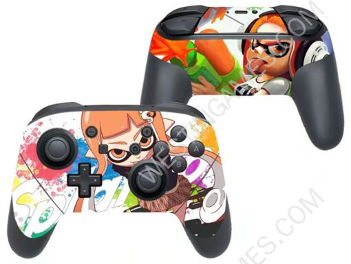 Designer Skin sticker Colourful for NS Switch Pro Controller Decal - Customs Themes - Image 2