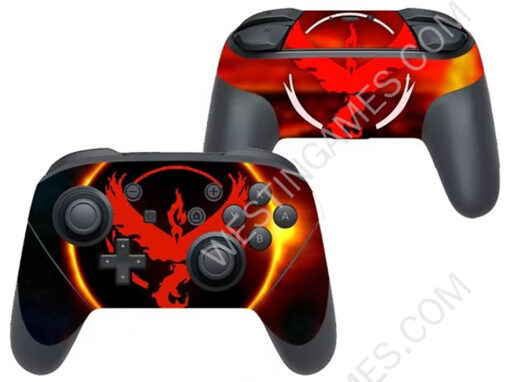 Designer Skin sticker Colourful for NS Switch Pro Controller Decal - Customs Themes - Image 4